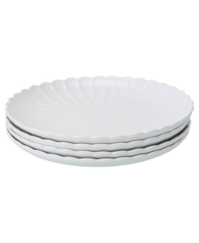 BIA Cordon Bleu Petal 4-Pc. Dinner Plates Set, Service for 4