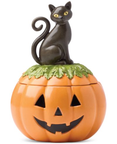 Lenox Haunted Halloween Covered Candy Jar