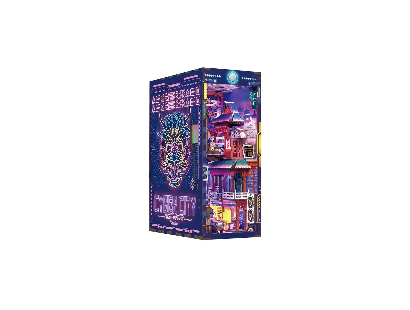 Набор DIY 3D Book Nook Kit: Cyber City 284pcs