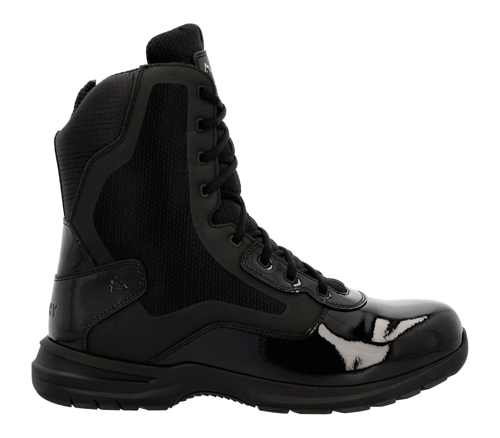 Мужские рабочие ботинки ROCKY Cadet 8" Black Side Zip Public Service