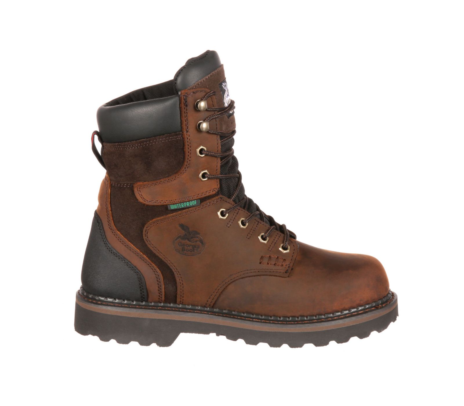 Мужские водонепроницаемые рабочие ботинки Georgia Boot Brookville со стальным носком