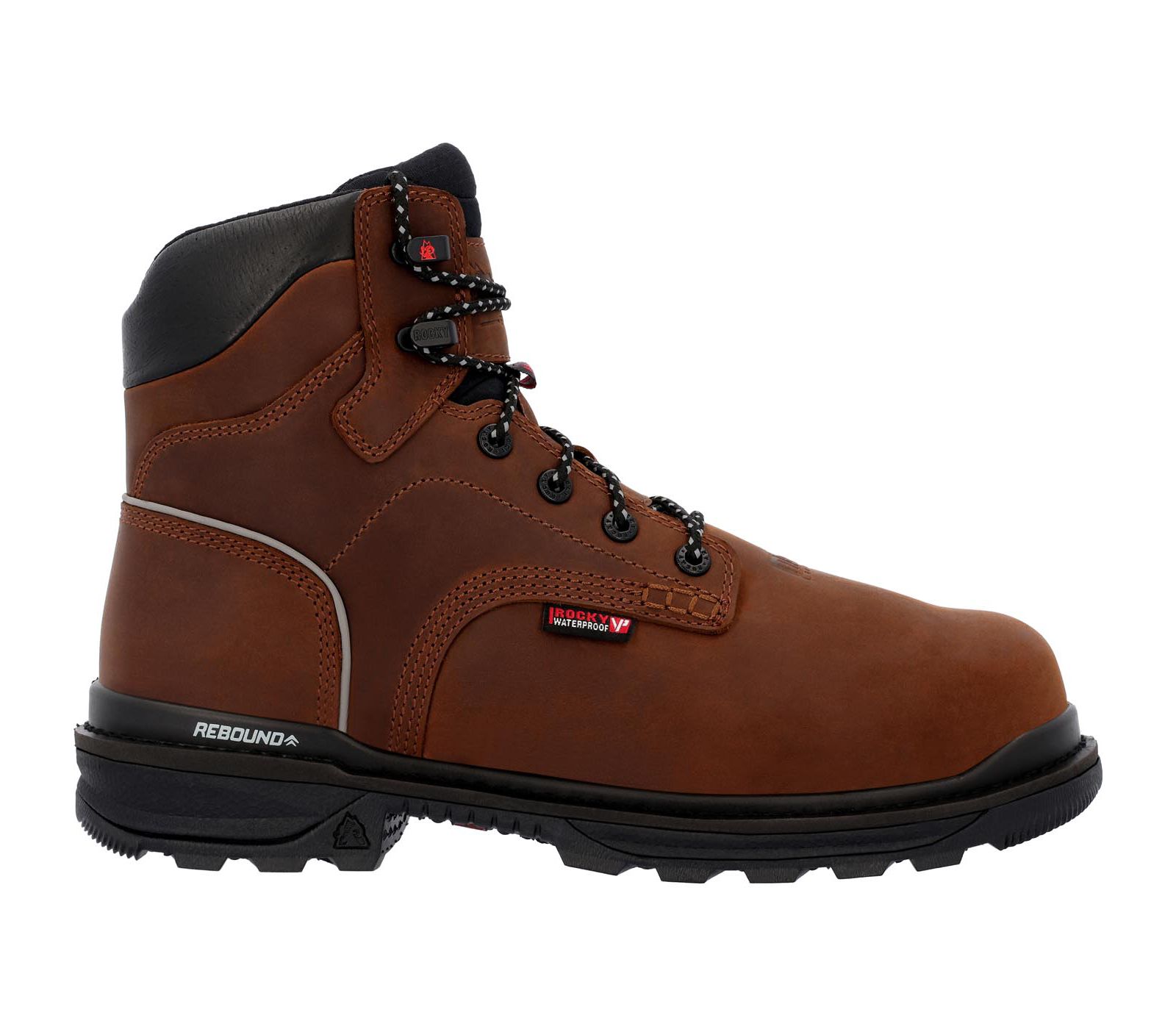 ROCKY Men's Rams Horn Composite Toe Internal Met Guard Work Boot