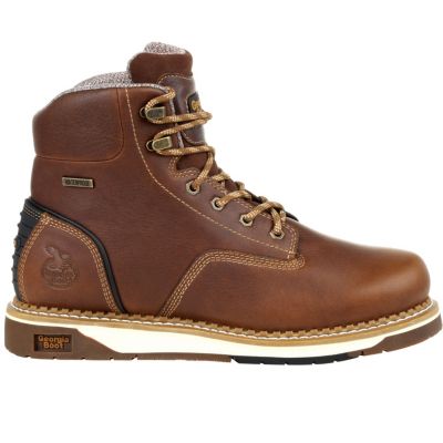GEORGIA BOOT Мужские рабочие ботинки AMP LT Wedge Steel Toe Waterproof