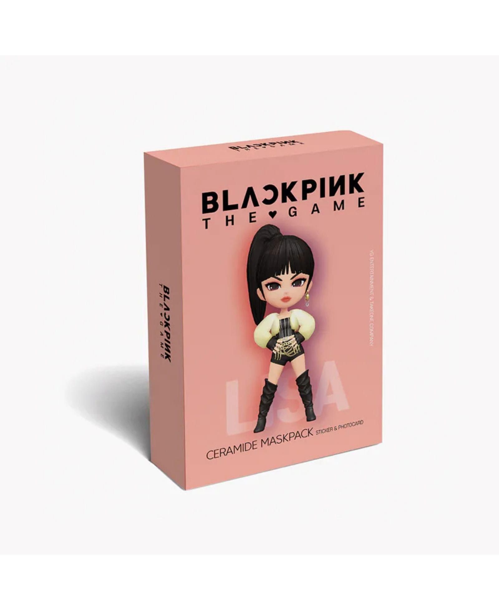 Набор масок для лица "BLACKPINK THE GAME" — LISA (CERAMIDE)