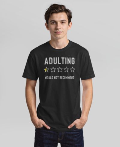 Fifth Sun Men's Adulting Ratings Short-Sleeve T-Shirt