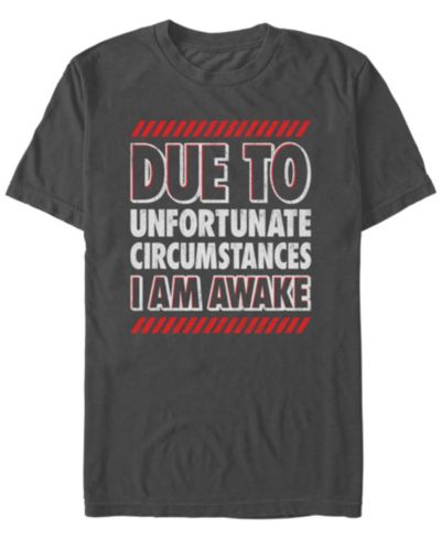 Fifth Sun Men's I Am Awake Short Sleeve T-Shirt