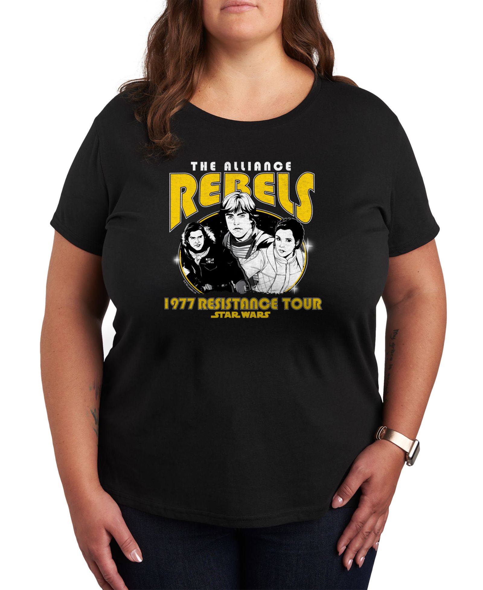 Футболка Hybrid Apparel Plus Size Star Wars Rebels Graphic
