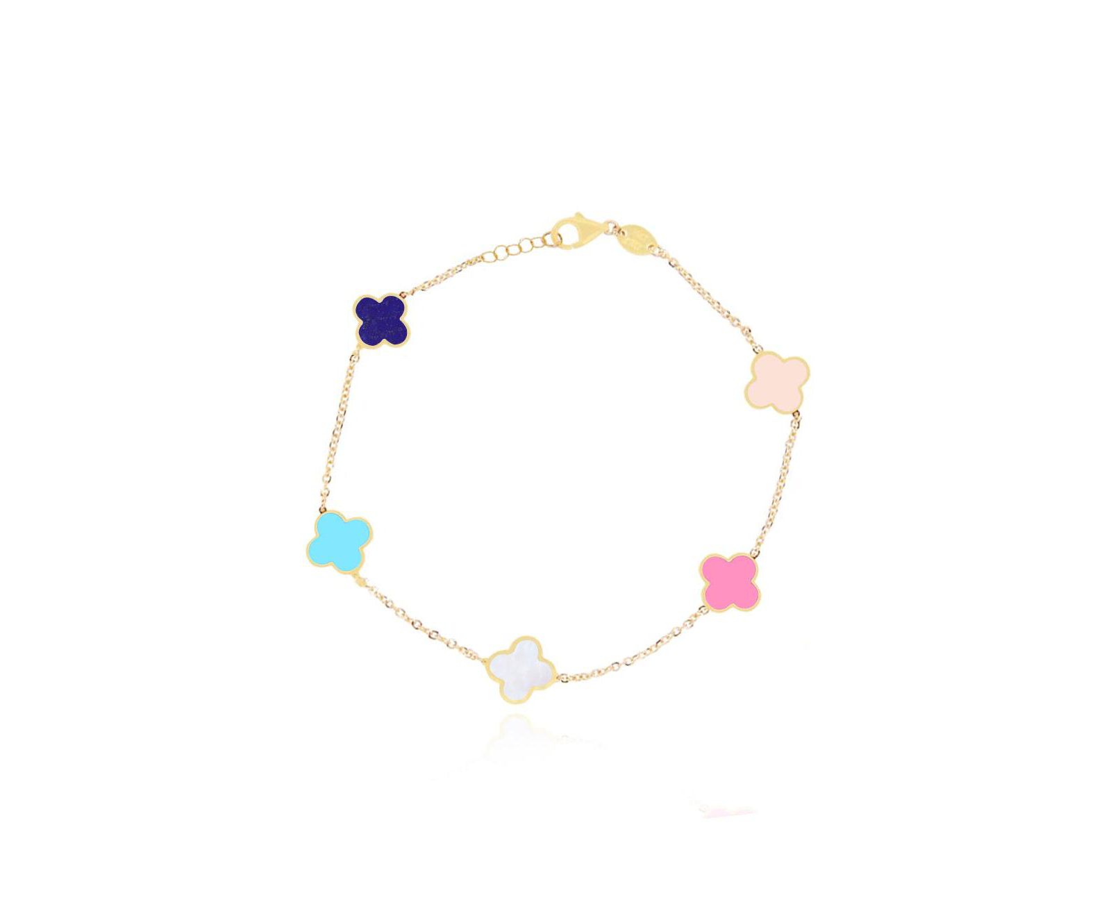 Браслет The Lovery Mini Pastel Mixed Clover