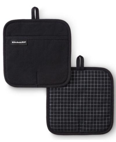 KitchenAid Gourmet Series Gridlines Pot Holder Set, Pack of 2