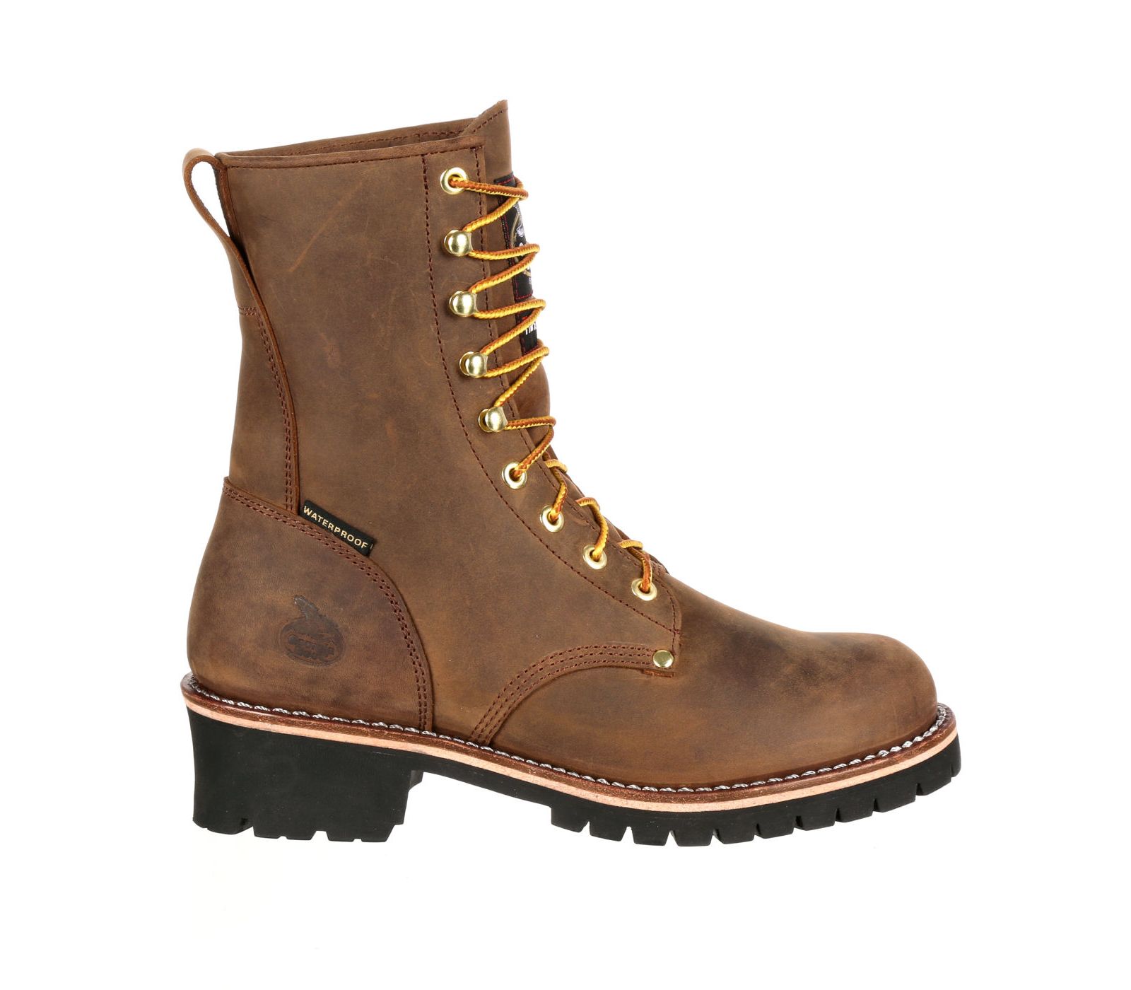 Мужские рабочие ботинки Georgia Boot Steel Toe, водонепроницаемые, утепленные