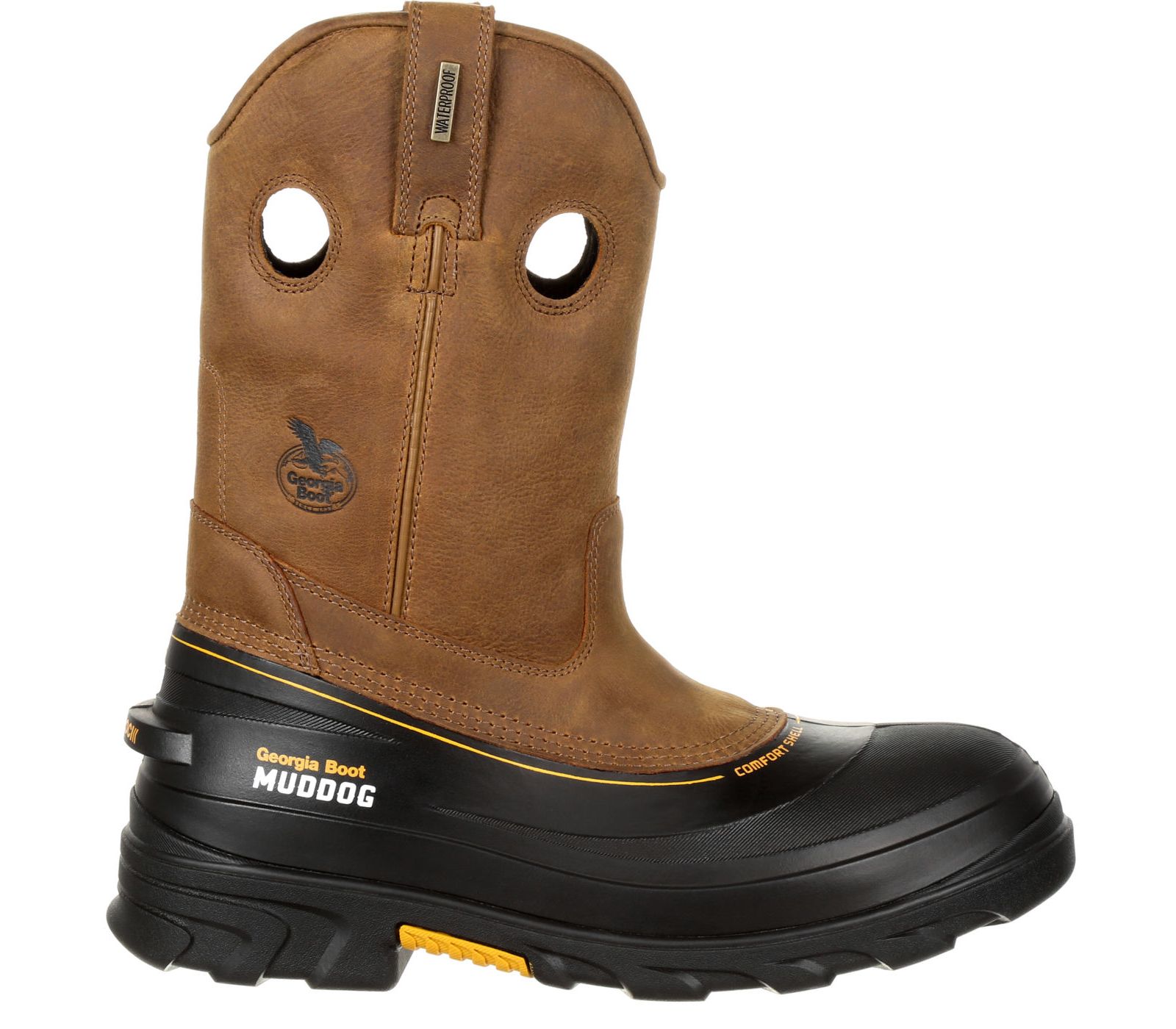 Georgia Boot Men's Muddog Composite Toe Waterproof Work Wellington
