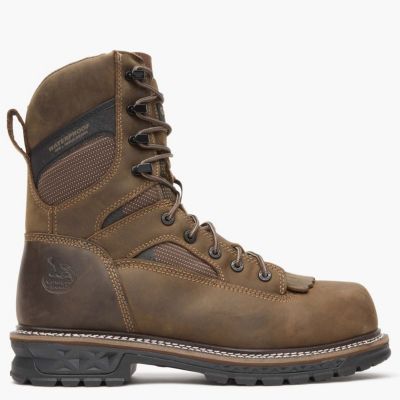 GEORGIA BOOT Men's LTX Logger 9" Composite Toe 400G Insulated Waterproof Work Boot