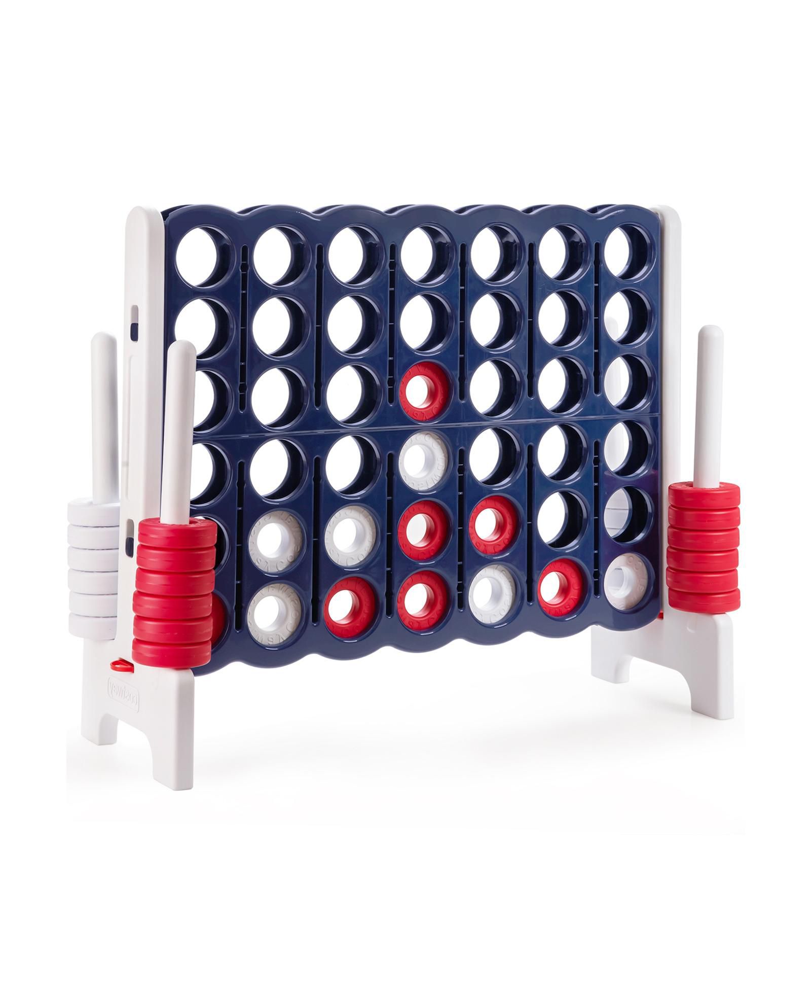 Настольная игра Mecale 4-to-Score Giant с 42 крупными кольцами, для детей от 3 лет