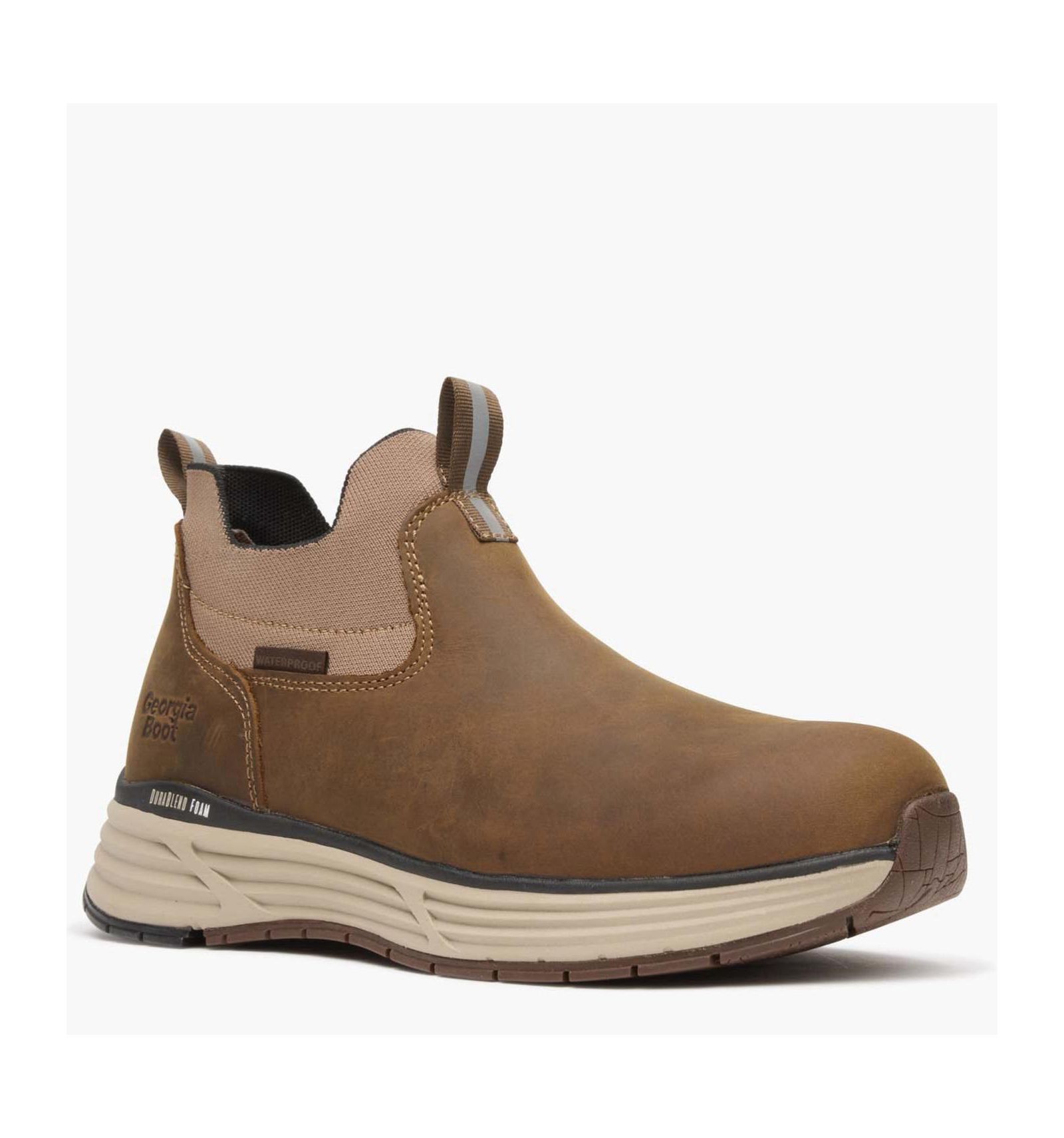 Мужские водонепроницаемые рабочие ботинки Chelsea DuraBlend Sport от GEORGIA BOOT