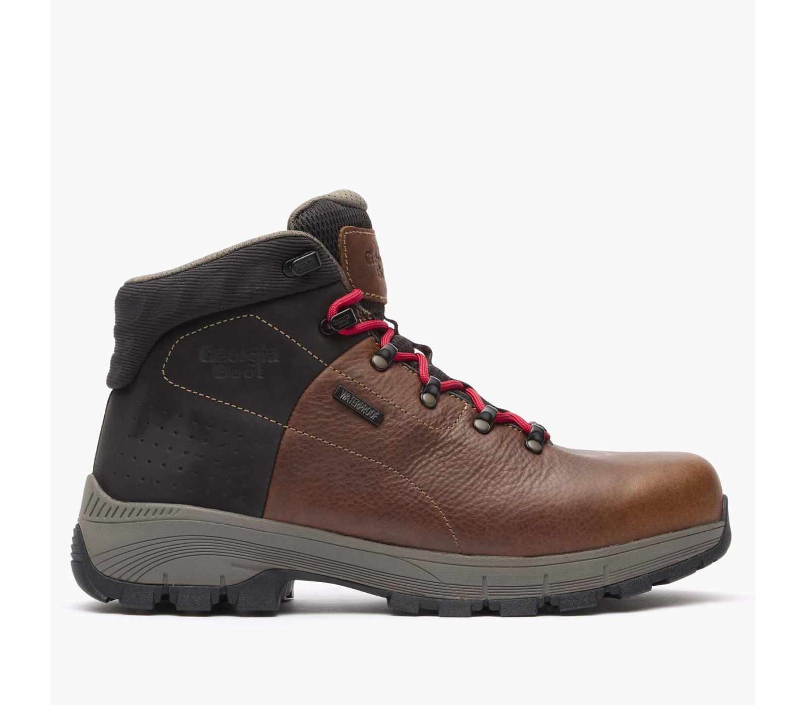 Мужские водонепроницаемые ботинки GEORGIA BOOT Eagle Trail Alloy Toe Brown/Black