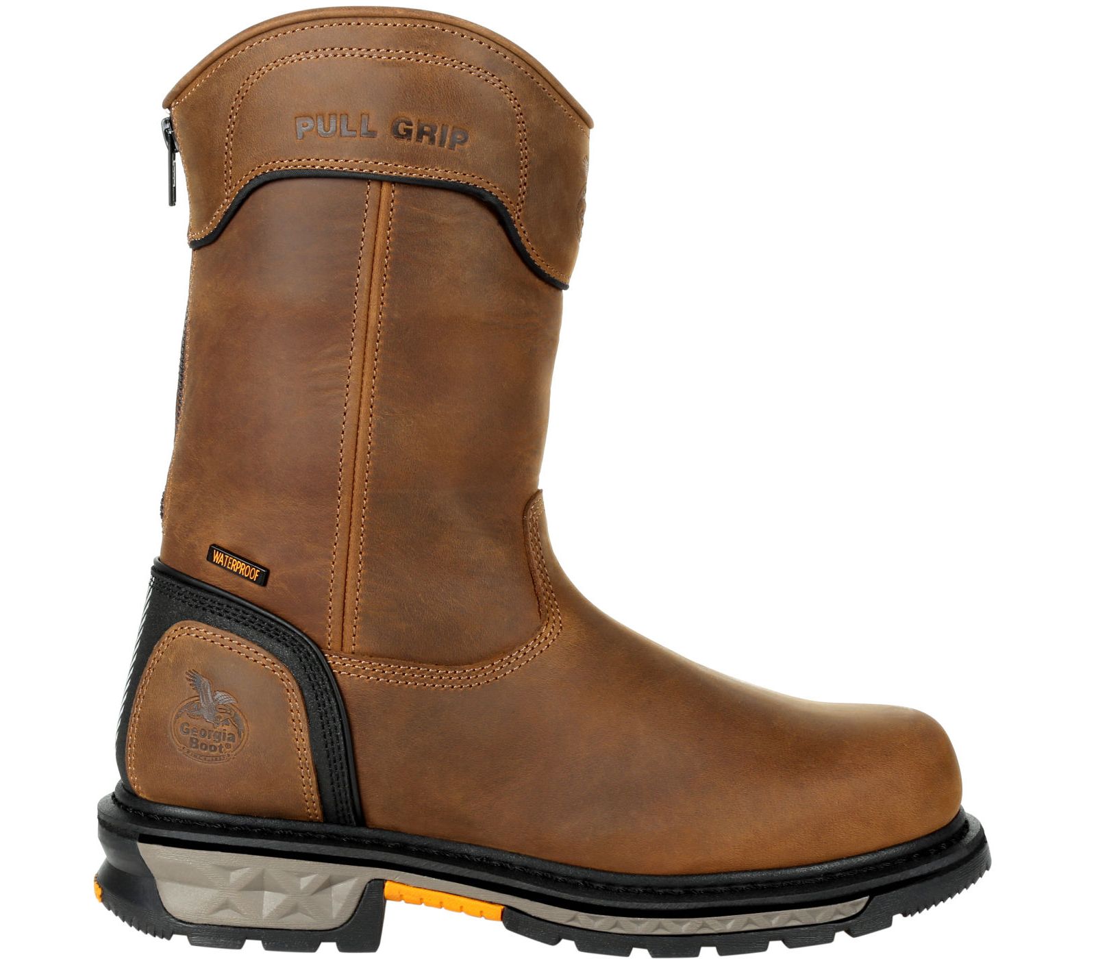 Georgia Boot Men's Carbo-Tec LTX Waterproof Composite Toe Pull On Boot