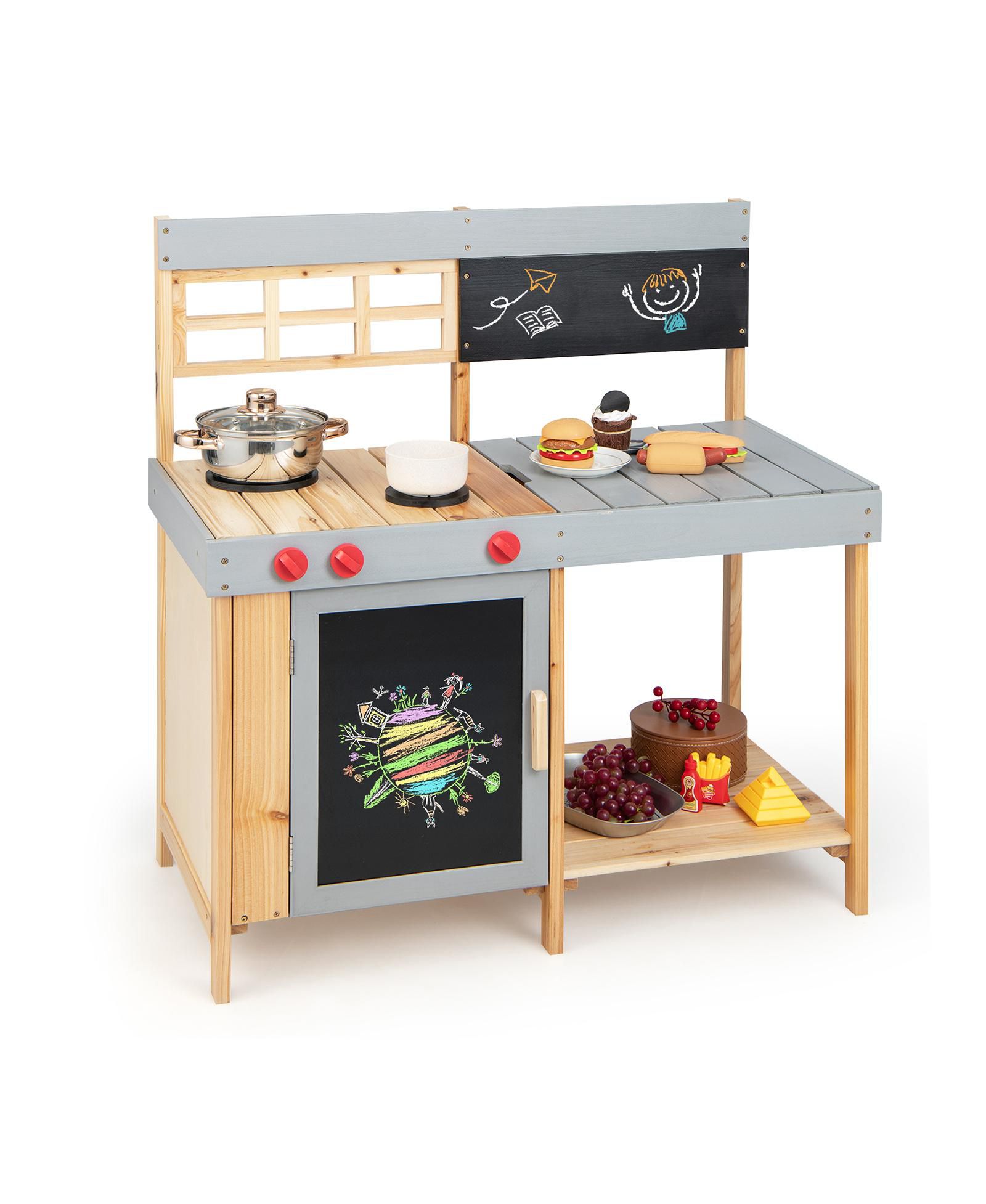 Детский игровой набор Mud Kitchen с отсоединяемым контейнером для воды для малышей от 3 лет