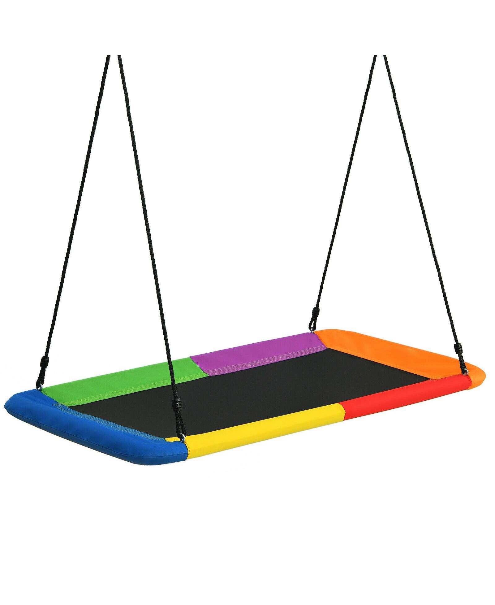 Platform Tree Swing Outdoor с 2 подвесными ремнями