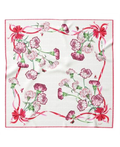 Fior di Mamma - Hand Rolled Silk Foulard for Women