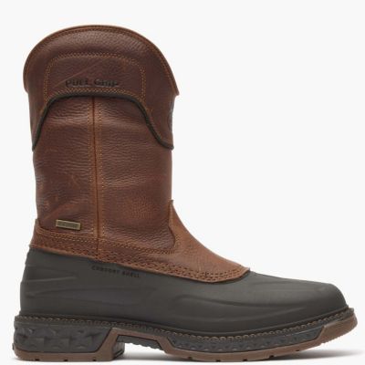 GEORGIA BOOT Men's Carbo-Tec LTR Steel Toe Waterproof Pull On Boot