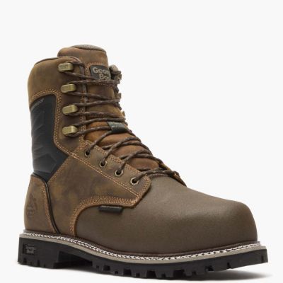 Мужской водонепроницаемый рабочий ботинок GEORGIA BOOT Brute с композитным подноском и защитой Met Guard