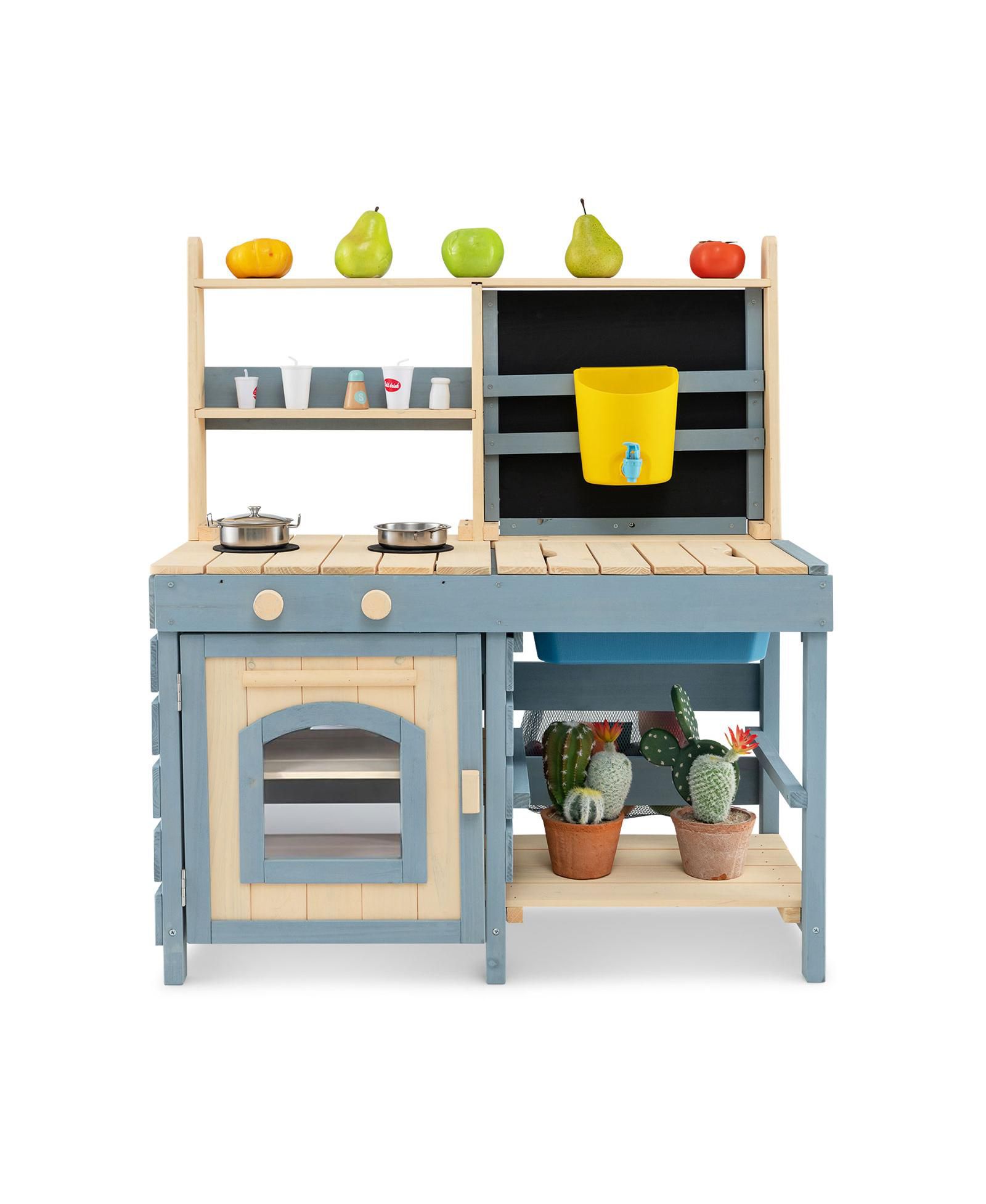 Игровая кухня Mecale 2-In-1 с краном и доской