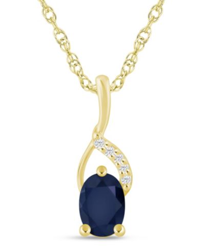 Sapphire Yellow Gold