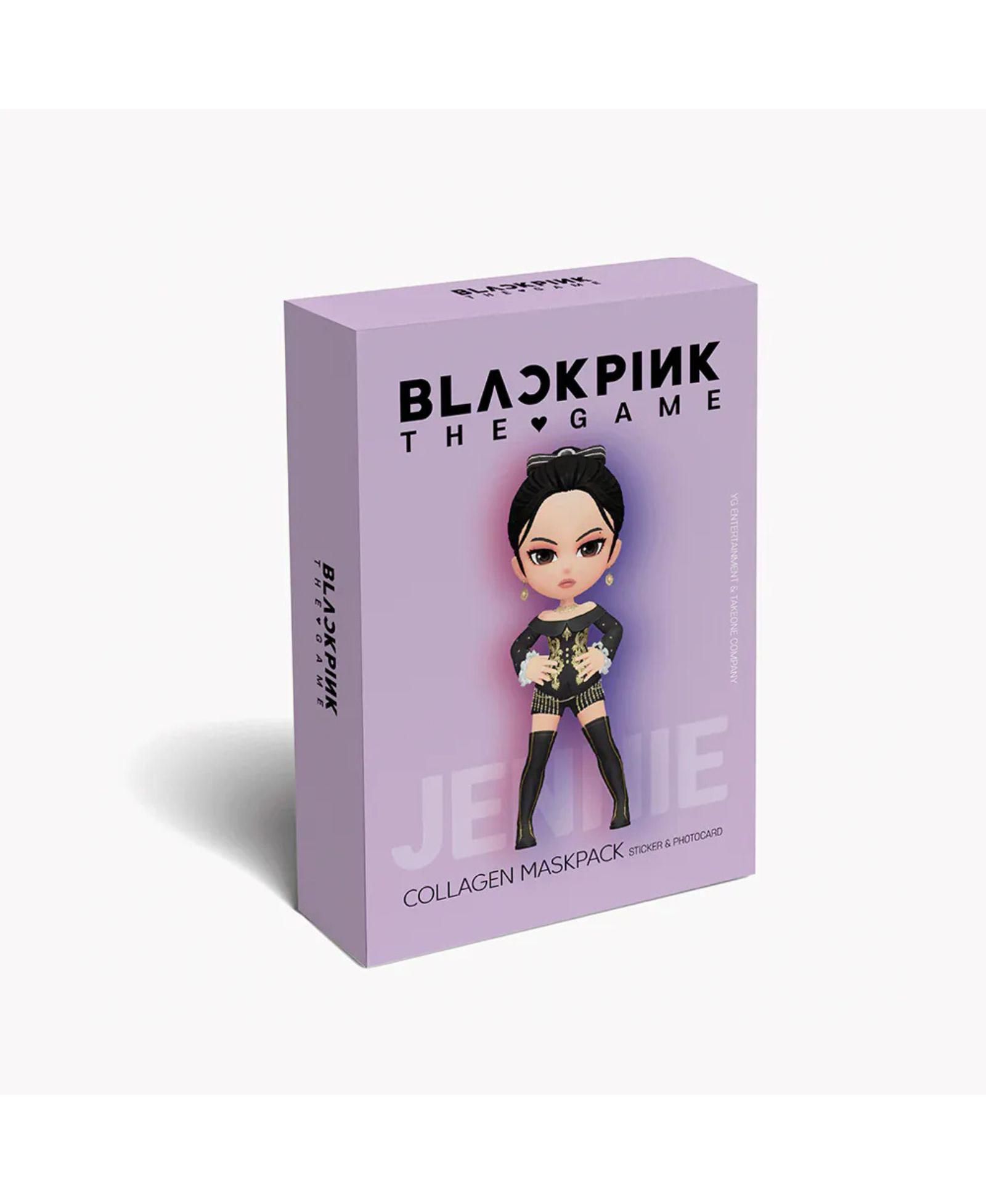 Набор масок BLACKPINK THE GAME MASKPACK SET - JENNIE (COLLAGEN)