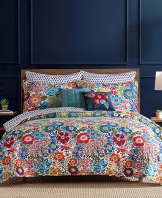 Levtex Home Garden Reversible 3-Pc. Quilt Set, King/California King