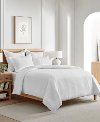 Levtex Home Reede Muslin Textured 3-Pc. Comforter Set, Full/Queen