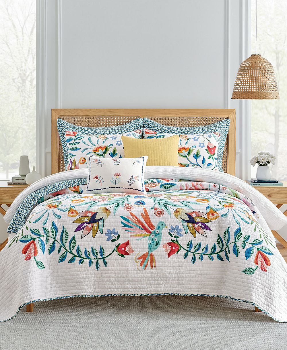 Levtex Home Danika Reversible 3-Piece Quilt Set, Full/Queen