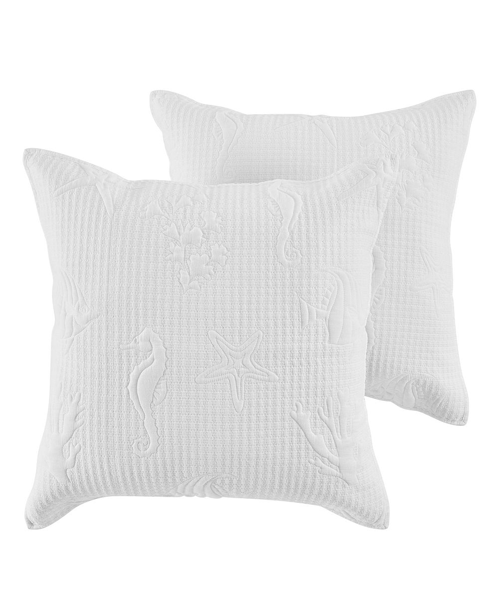 Levtex Home набор из 2 наволочек Cross Stitch Sea, European