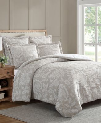 Levtex Home Sarrah Textured 3-Pc. Comforter Set, Full/Queen