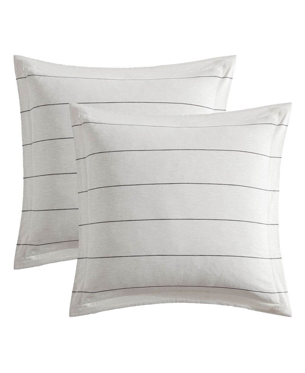 Levtex Home Leo Stripe набор из 2 наволочек, European