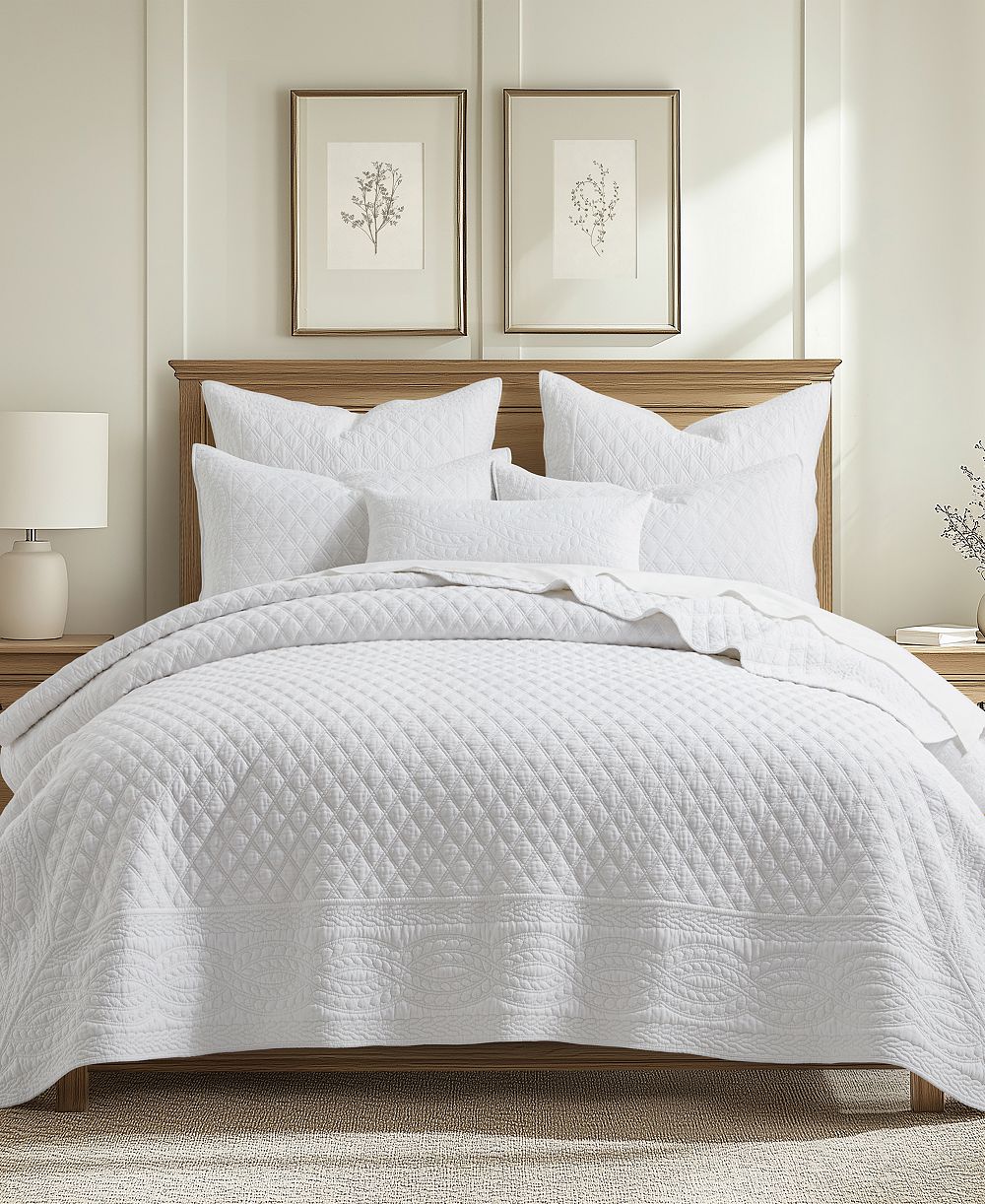 Комплект из 3 предметов Levtex Home Ballou Enzyme Washed Quilt Set Full/Queen