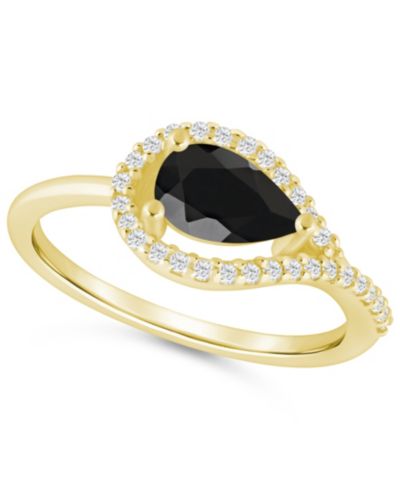 Oynx/ Yellow Gold