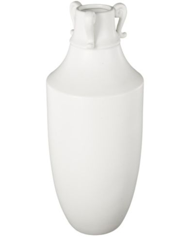 Декоративная керамическая ваза Rosemary Lane Sleek Amphora с ручками, 18"