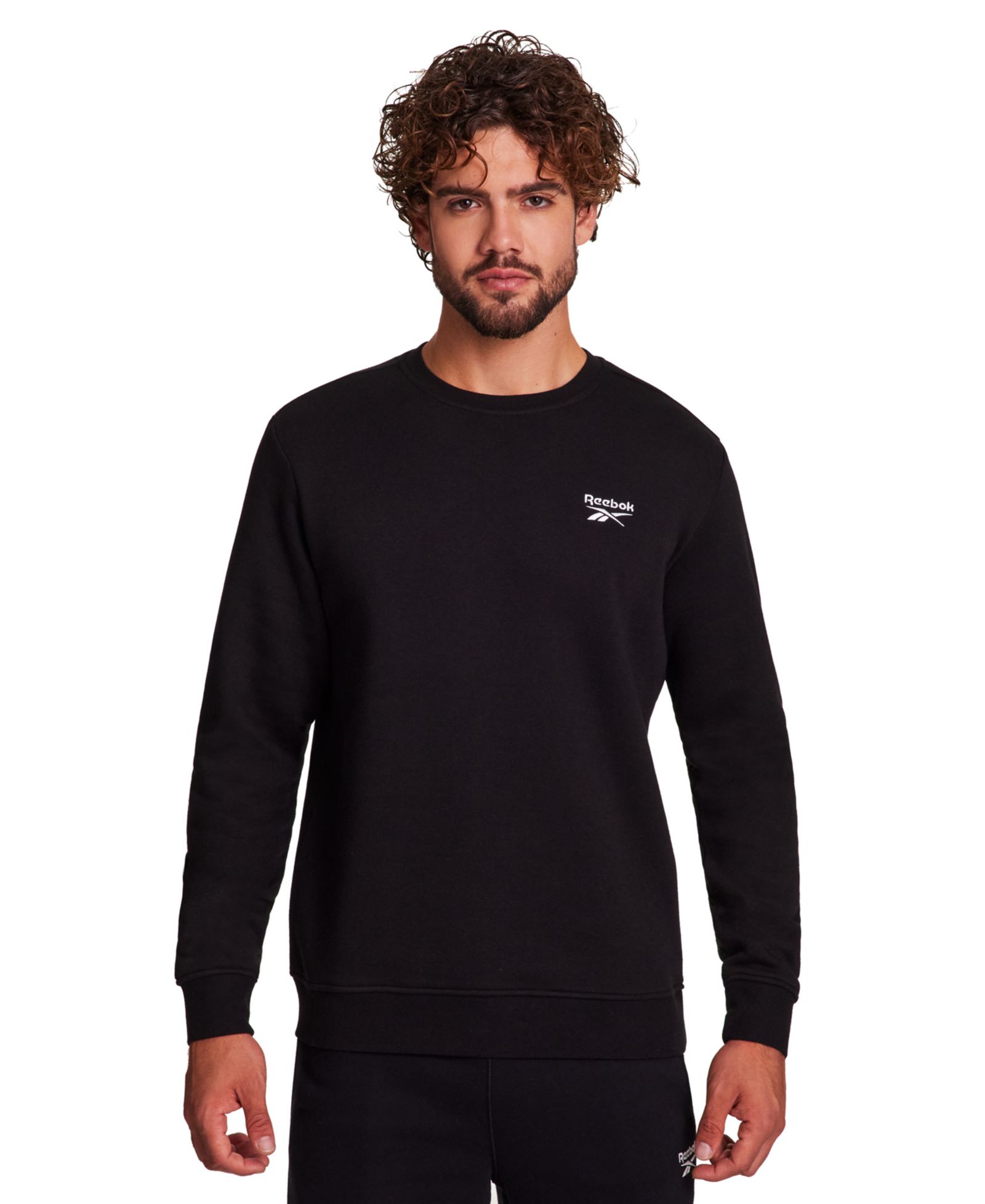 Reebok Men's Embroidered Chest Logo Sweatshirt