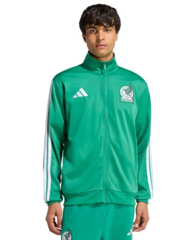 adidas Men's Regular-Fit Mexico Soccer Tricot Track Jacket