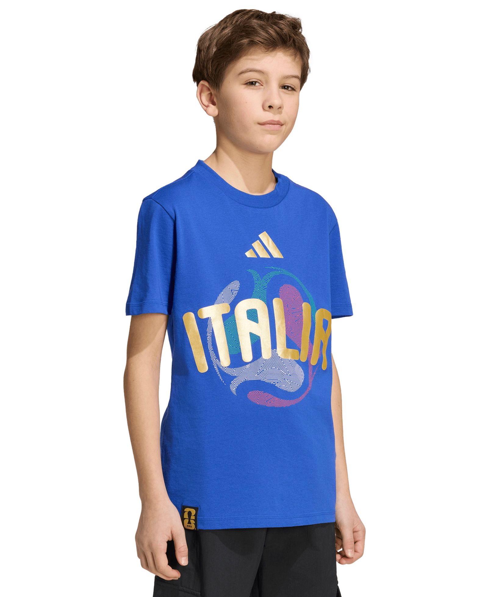 Футболка с коротким рукавом FIFA World Cup 2026 Italy для мальчиков, adidas
