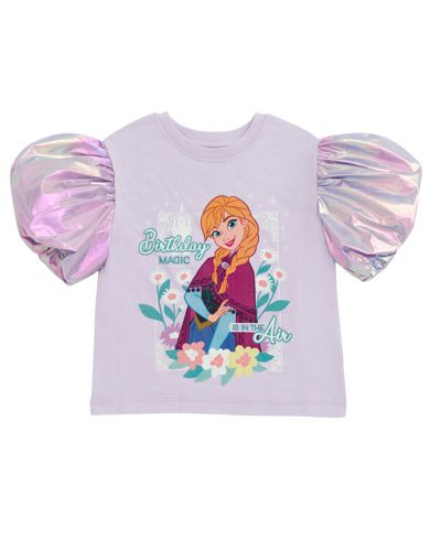 Frozen Girls Disney Minnie Mouse Princess The Mermaid Moana Lilo & Stitch Elsa Birthday T-Shirt to