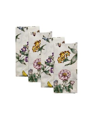 Декоративные салфетки Lenox Butterfly Meadow Quilted, набор из 4 шт, 19" x 19"