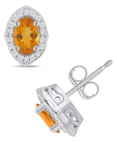 Citrine White Gold