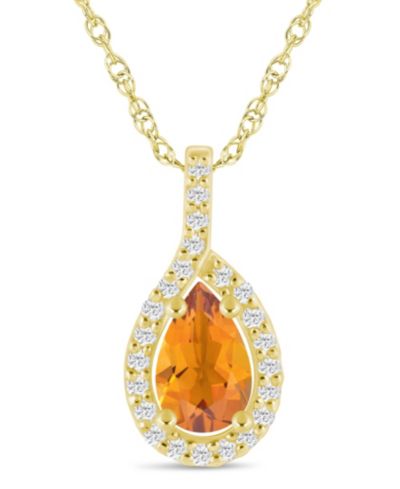 Citrine White Gold