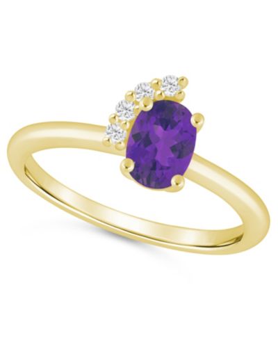 Amethyst / Yellow Gold