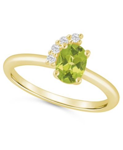 Peridot / Yellow Gold