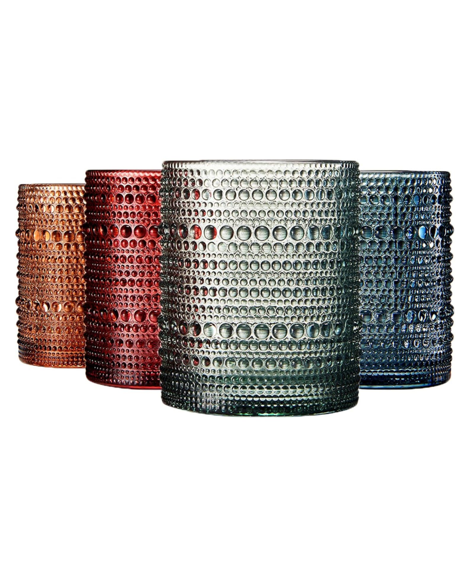 Набор бокалов The Wine Savant Khen Art Deco Hobnail, 4 шт