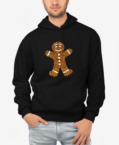 Мужская толстовка LA Pop Art Gingerbread Word Art