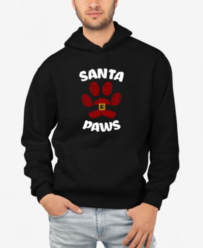 Мужское худи LA Pop Art Remsen Street Santa Paws Word Art