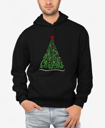 Мужское худи LA Pop Art We Wish You A Merry Christmas Word Art